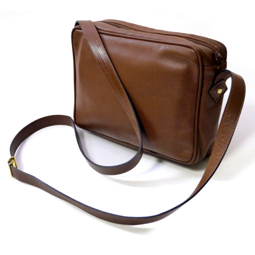 Lanvin 総皮2wayショルダー（茶）