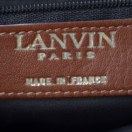 Lanvin 総皮2wayショルダー（茶）