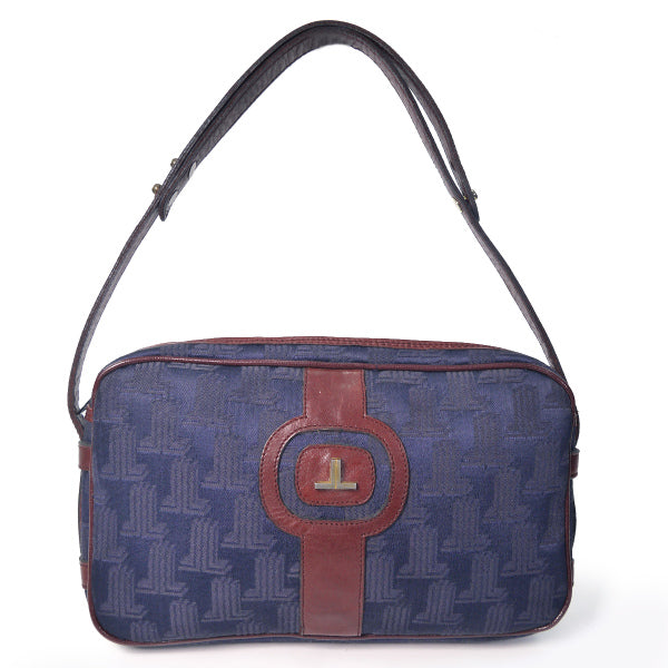 Lanvin ロゴグラム2WAYショルダー（紺）