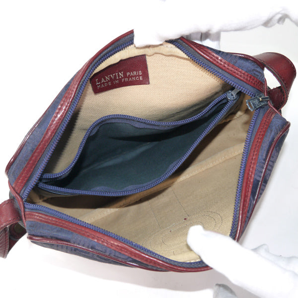 Lanvin ロゴグラム2WAYショルダー（紺）