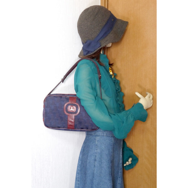 Lanvin ロゴグラム2WAYショルダー（紺）