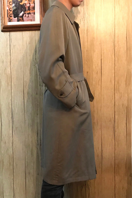 LANVIN シルクコート（薄茶）