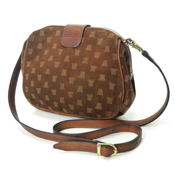 Lanvin ロゴグラムスエード ドクターズバッグ（茶） – Vintage Shop Rococo
