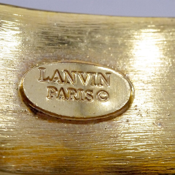 LANVIN　カットアウトバングル（ゴールド）
