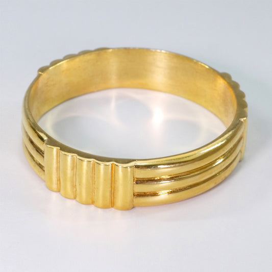 LANVIN　カットアウトバングル（ゴールド）