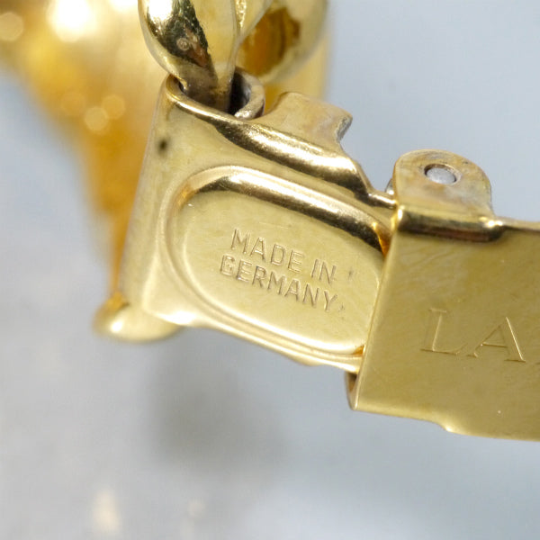 LANVIN　ロープ模様ブレスレット（ゴールド）