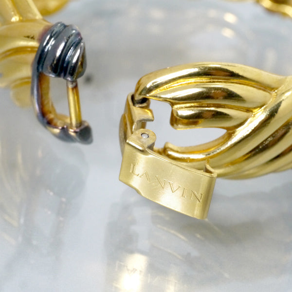 LANVIN　ロープ模様ブレスレット（ゴールド）