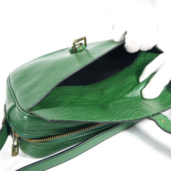 LOUIS VUITTON　エピ ジュヌフィーユ25 ショルダーバッグ（緑）