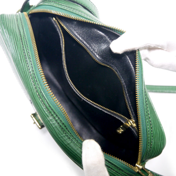 LOUIS VUITTON　エピ ジュヌフィーユ25 ショルダーバッグ（緑）