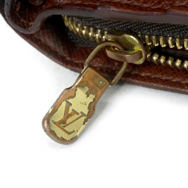 LOUIS VUITTON　ポルトパピエ ジップラウンド財布（茶）