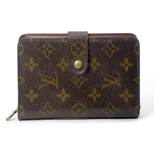 LOUIS VUITTON　ポルトパピエ ジップラウンド財布（茶）