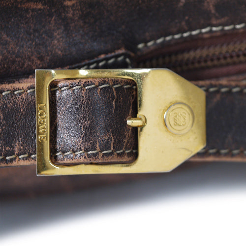 LOEWE　<訳あり>アンティーク加工ショルダー