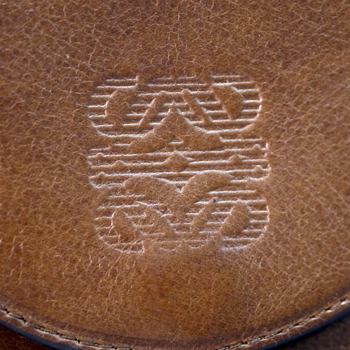 LOEWE　総革コインケース(茶)
