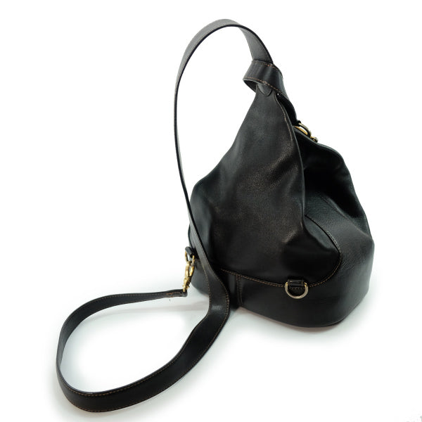 LOEWE　総革アントン バックパック(黒)