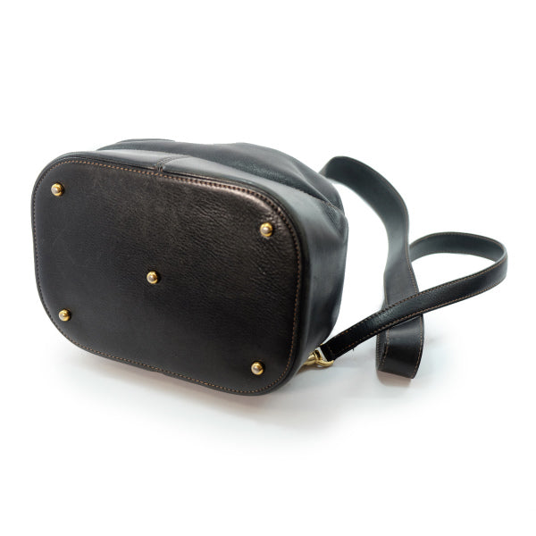 LOEWE　総革アントン バックパック(黒)