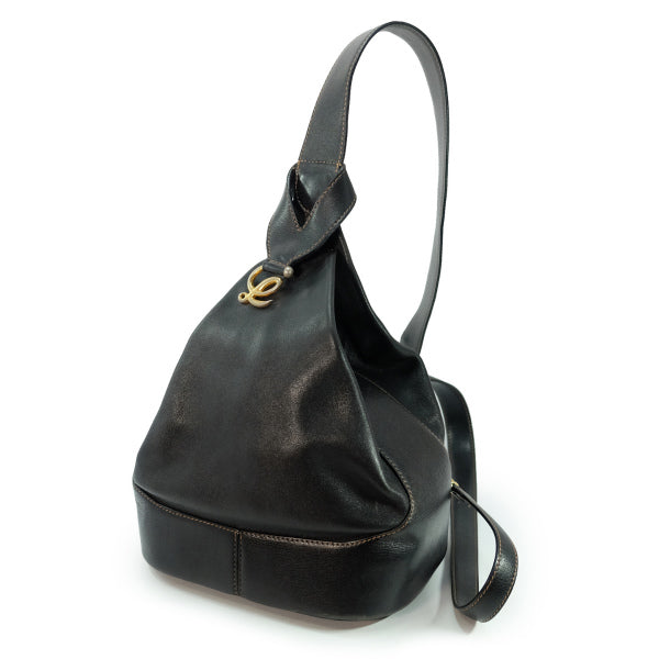 LOEWE　総革アントン バックパック(黒)