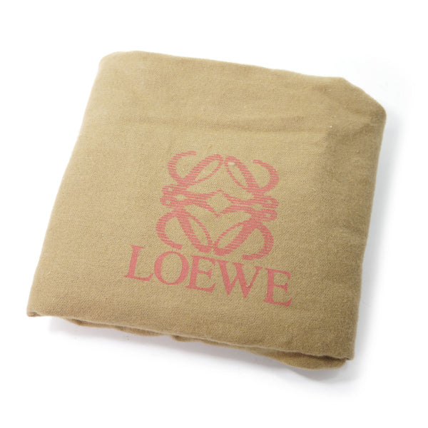 LOEWE　アナグラムロゴ 総革ミニボストン（ボルドー）