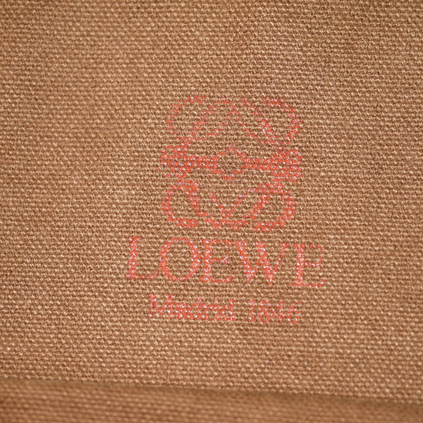 LOEWE　アナグラムロゴ レザーショルダー（黄）
