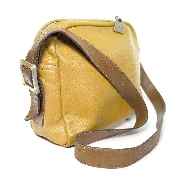 LOEWE　ビッグアナグラム 斜めがけショルダー（黄）