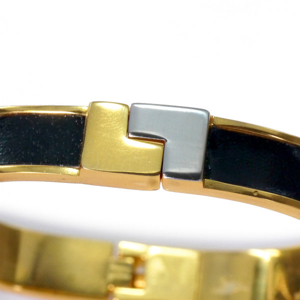 LOEWE ゴールド×レザー ブレスレット(箱付き )