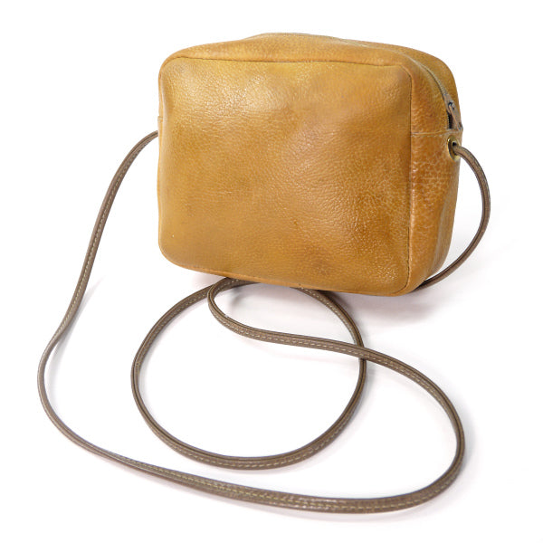 LOEWE　アナグラムロゴ 斜めがけミニポシェット（茶）