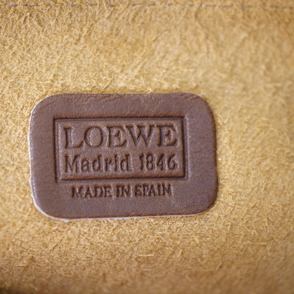 LOEWE　アナグラムロゴ 2WAYバッグ（黄）