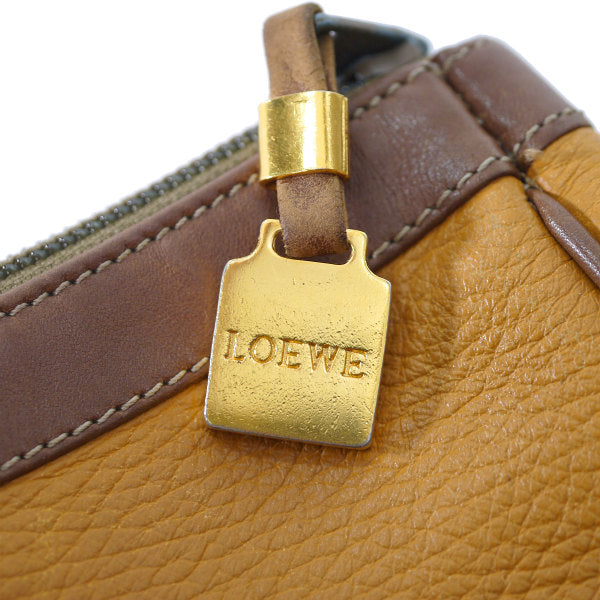 LOEWE　アナグラムロゴ 2WAYバッグ（黄）