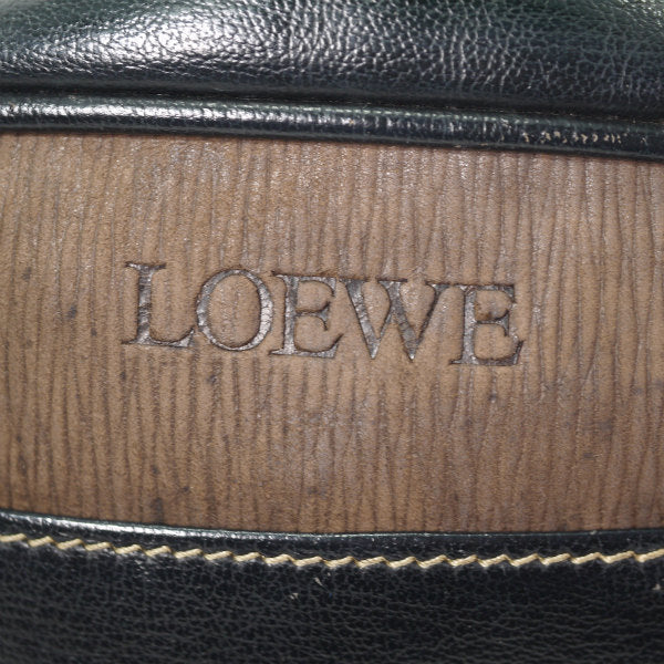 LOEWE　ベラスケス コンビレザーショルダー（茶×黒）