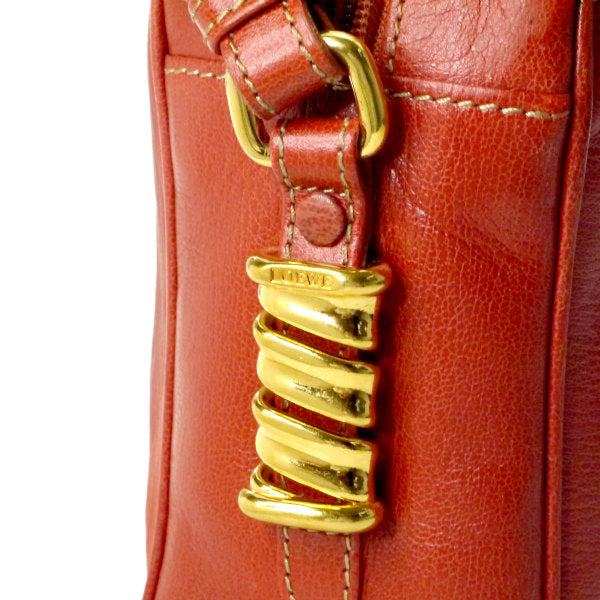 LOEWE　ベラスケス レザー大型ショルダー（赤）