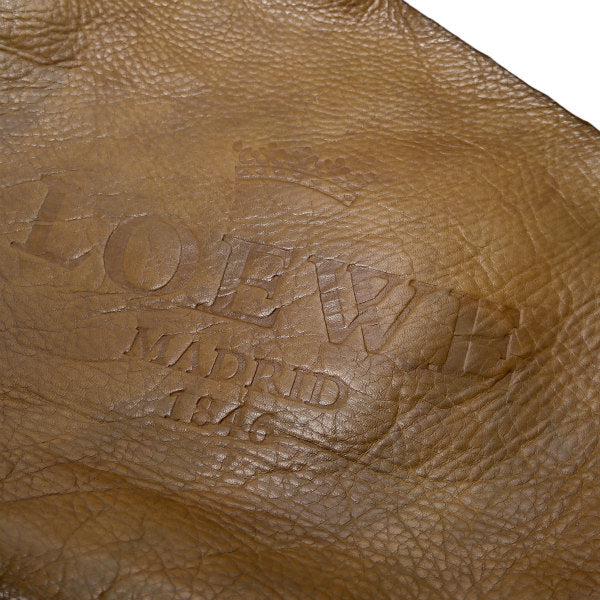 LOEWE　ヘリテージ ショルダーバッグ（茶）