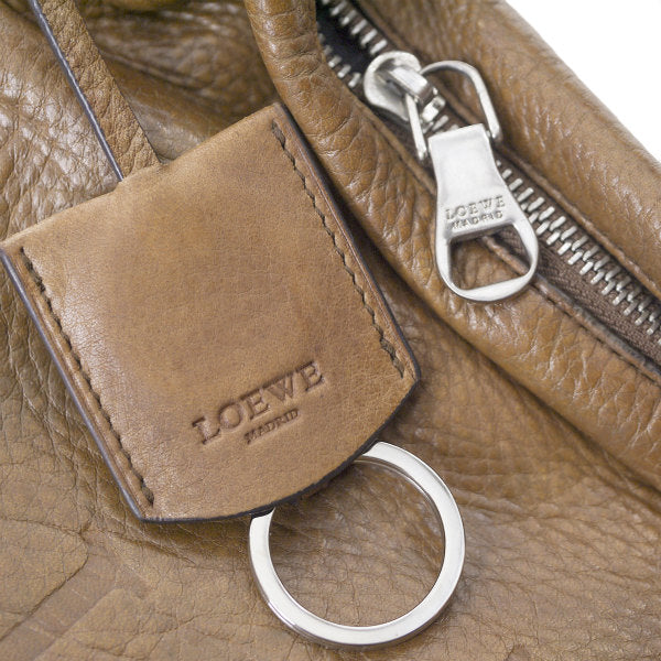 LOEWE　ヘリテージ ショルダーバッグ（茶）