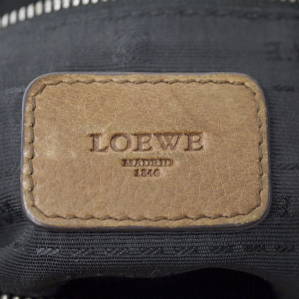 LOEWE　ヘリテージ ショルダーバッグ（茶）