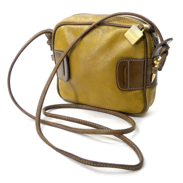 LOEWE　ゴルフ　ポシェット&ウエストポーチ（黄）