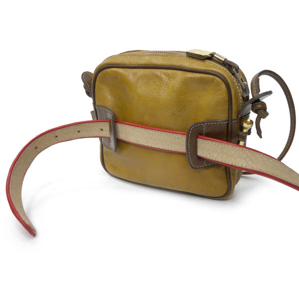 LOEWE　ゴルフ　ポシェット&ウエストポーチ（黄）