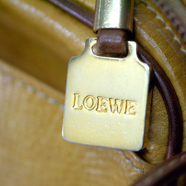 LOEWE　ゴルフ　ポシェット&ウエストポーチ（黄）
