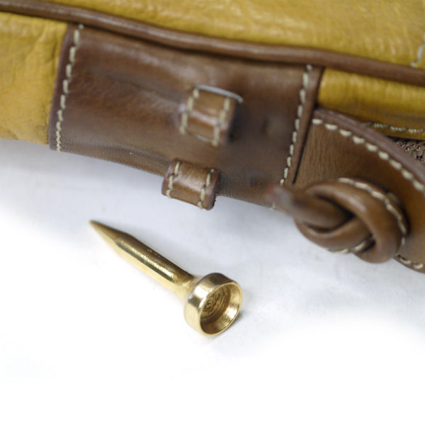 LOEWE　ゴルフ　ポシェット&ウエストポーチ（黄）