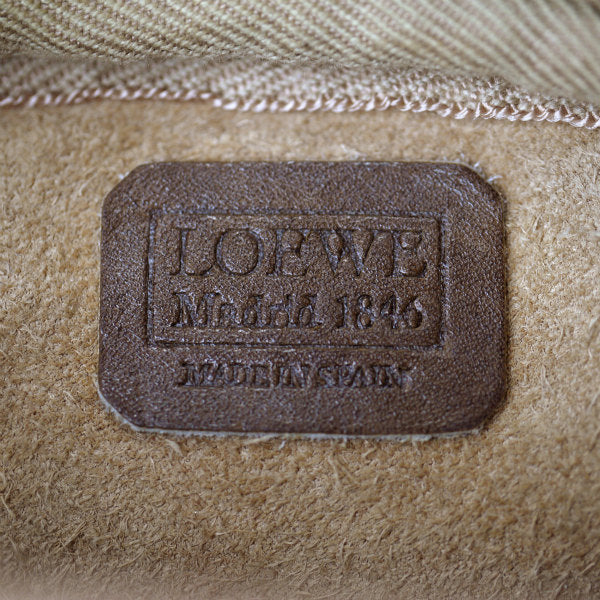 LOEWE　ゴルフ　ポシェット&ウエストポーチ（黄）