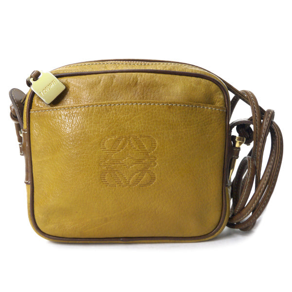 LOEWE　ゴルフ　ポシェット&ウエストポーチ（黄）