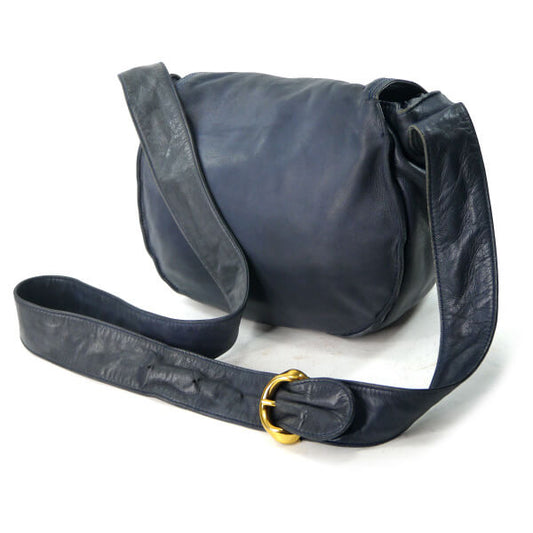 LOEWE　ロエベナッパ 三日月ショルダー （濃紺）