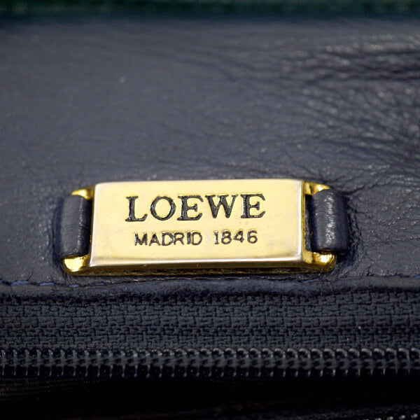 LOEWE　ロエベナッパ 三日月ショルダー （濃紺）