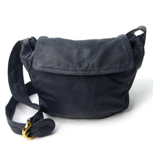 LOEWE　ロエベナッパ 三日月ショルダー （濃紺）