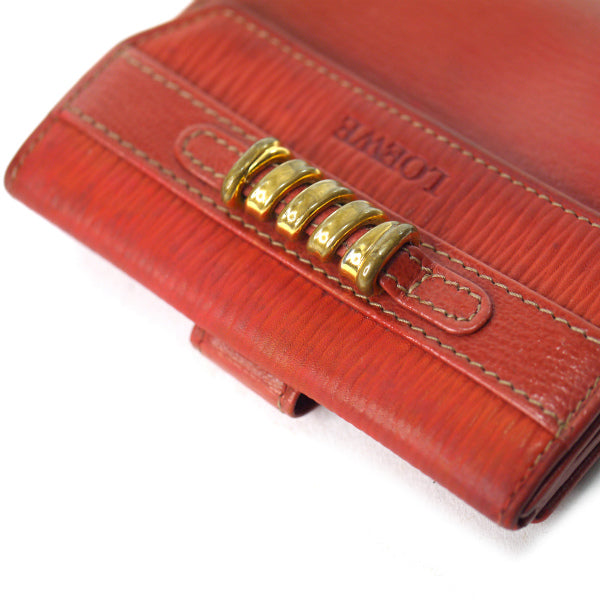 LOEWE ベラスケス 2つ折り財布（赤） – Vintage Shop Rococo