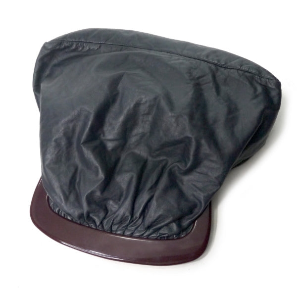 MARNI　バルーンレザークラッチバッグ（黒）