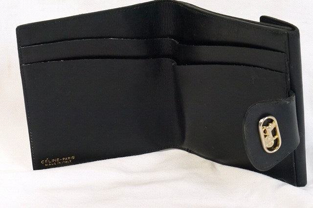 OLD CELINE 馬車金具財布（黒）