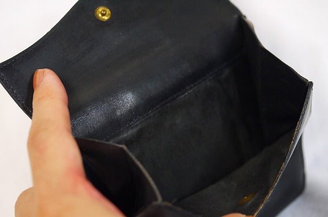 OLD CELINE 馬車金具財布（黒）