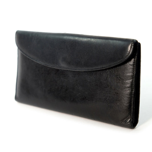 OLD CELINE 馬車金具レザー長財布（黒）