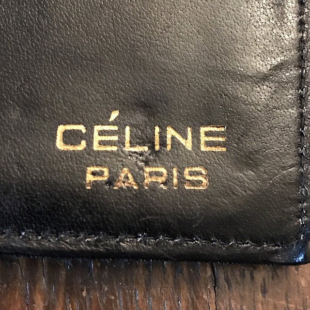 OLD CELINE 馬車金具　長財布（黒）
