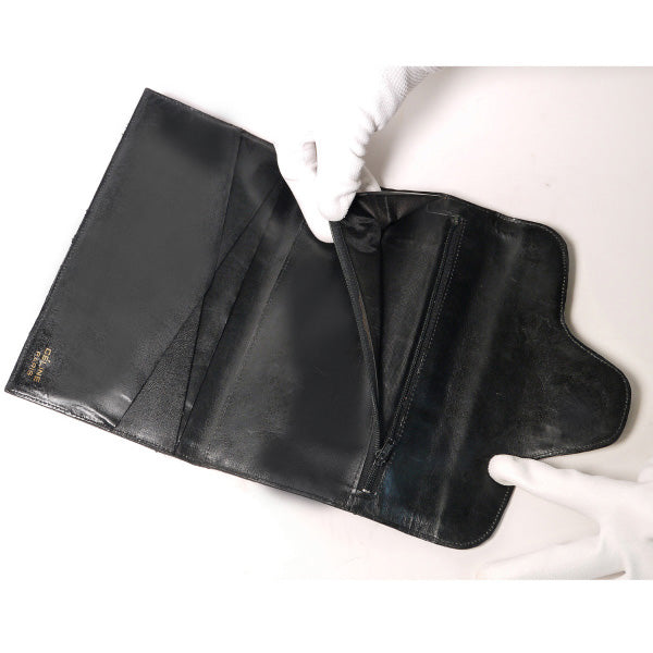 OLD CELINE 馬車金具　長財布（黒）