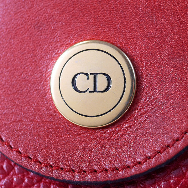 OLD Dior　斜めがけポシェット（赤）