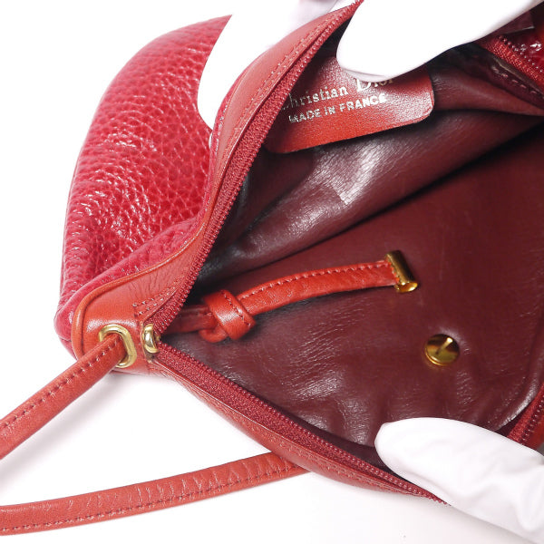 OLD Dior　斜めがけポシェット（赤）